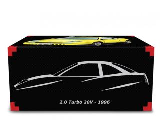 Fiat Coupé 2.0 Turbo 20v 1996 Rosso Speed Laudoracing 1:18 Resinemodell (Türen, Motorhaube... nicht zu öffnen!)
